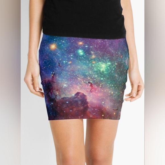 NWT The Source Galaxy Skirt M - Picture 1 of 1